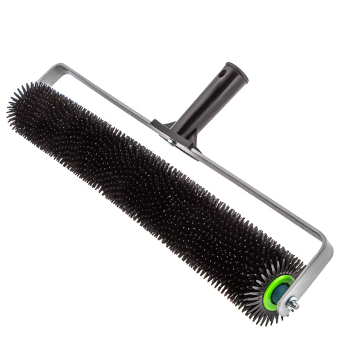 Валик игольчатый для наливных полов с рамой, острая игла, 500 мм Сибртех купить в Москве с доставкой по всей России | ProtosMarket.ru