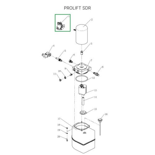Контактор двигателя подъема 24В для штабелеров SDR/SDK, для тележек SK20 купить в Москве с доставкой по всей России | ProtosMarket.ru