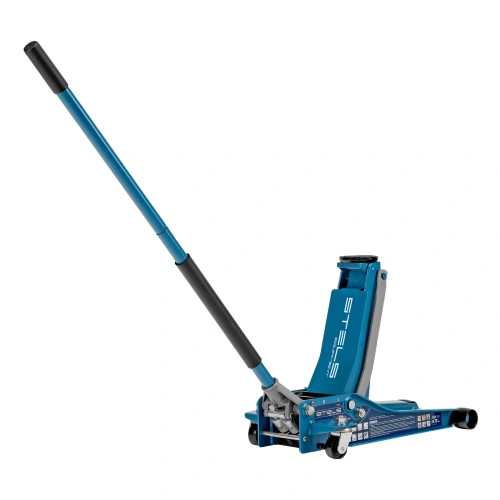 Домкрат гидравлический подкатной, быстрый подъем, 3т Low Profile Quick, 75-515 мм, профессиональный Stels по ценам производителя в Москве с доставкой по всей России