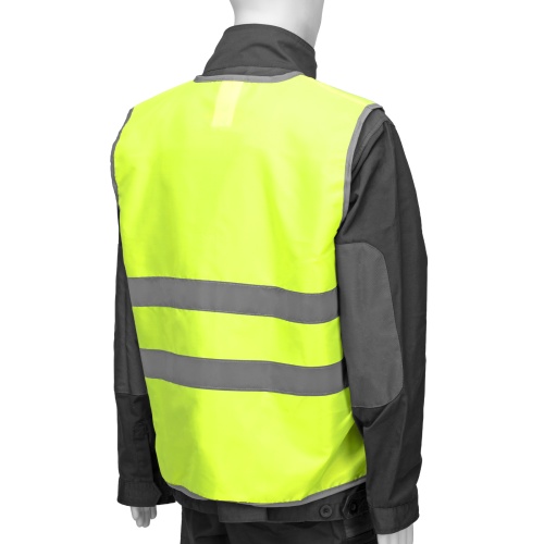 Жилет сигнальный, желтый, размер XL Сибртех купить в Москве с доставкой по всей России | ProtosMarket.ru