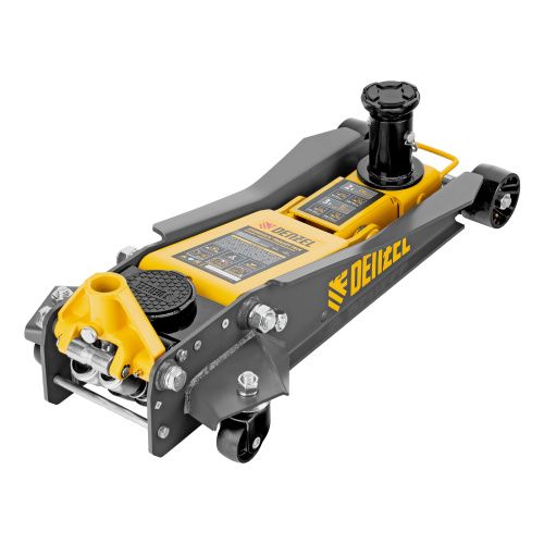 Домкрат гидравлический подкатной, 2/3 т, 98-770 мм, быстрый подъем, низ. подхват, проф, SUV Denzel купить в Москве с доставкой по всей России | ProtosMarket.ru