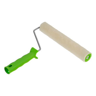 Валик "Велюр" с ручкой, 240 мм, ворс 5 мм, D 36 мм, D ручки 6 мм Сибртех купить в Москве с доставкой по всей России | ProtosMarket.ru