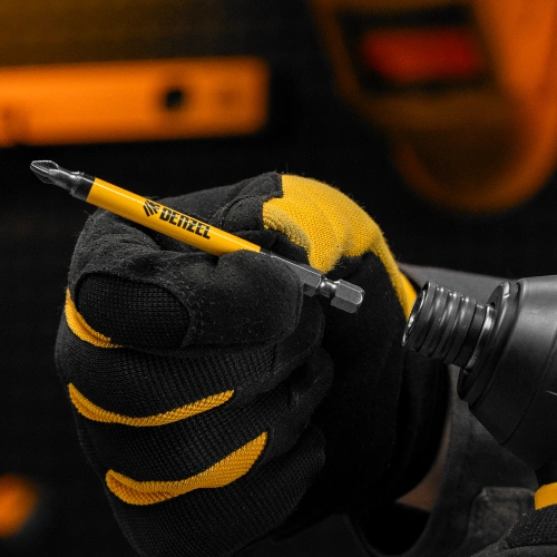 Бита PH2х90, сталь S2, цилиндр., 10 шт. Е 6,3 Denzel купить в Москве с доставкой по всей России | ProtosMarket.ru