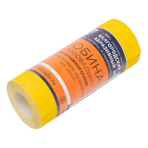 Шкурка на бумажной основе, LP41C, зернистость Р 320, мини-рулон 115 мм х 5 м, "БАЗ" купить в Москве с доставкой по всей России | ProtosMarket.ru