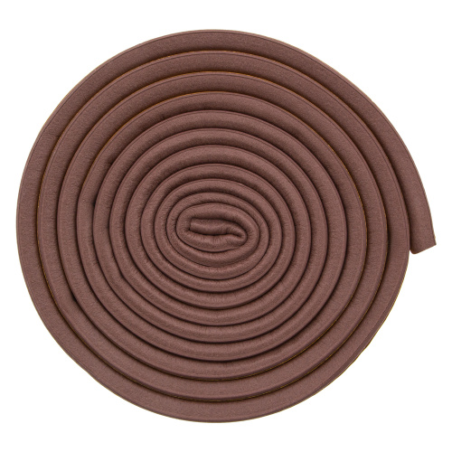 Уплотнитель резиновый, 6 м, профиль "D", коричневый Сибртех купить в Москве с доставкой по всей России | ProtosMarket.ru