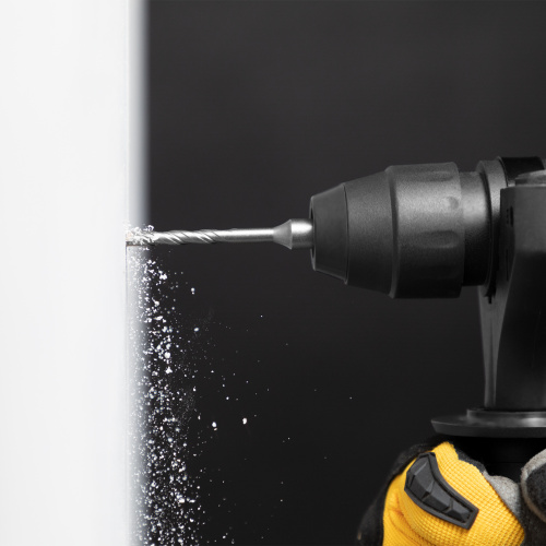 Бур по бетону, двойная спираль, три пылеотводящие кромки, 5 x 110 мм DENZEL купить в Москве с доставкой по всей России | ProtosMarket.ru