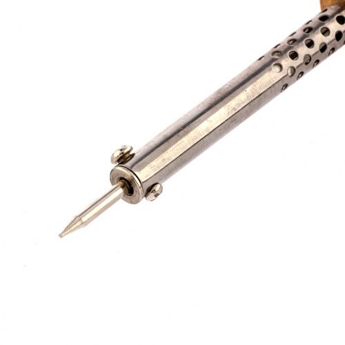 Паяльник с ручкой из дерева, 30 Вт, 220 В Sparta купить в Москве с доставкой по всей России | ProtosMarket.ru