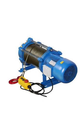 Лебедка электрическая  750 кг  70 м с канатом 380 В TOR KCD по ценам производителя в Москве с доставкой по всей России