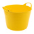 Ведро гибкое сверхпрочное, 14 л, желтое, Сибртех купить в Москве с доставкой по всей России | ProtosMarket.ru