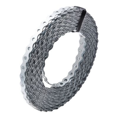 Лента перфорированная вентиляционная, "волна", 0.55 мм, LP VLN 1.2 см х 25 м, цинк Сибртех купить в Москве с доставкой по всей России | ProtosMarket.ru