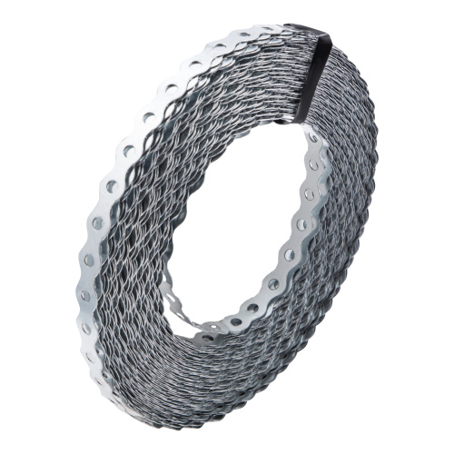 Лента перфорированная вентиляционная, "волна", 0.55 мм, LP VLN 1.2 см х 25 м, цинк Сибртех купить в Москве с доставкой по всей России | ProtosMarket.ru