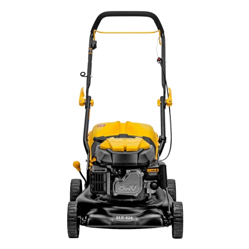 Газонокосилка бензиновая GLD-420, 146 см3, ширина 42 см, 40 л Denzel купить в Москве с доставкой по всей России | ProtosMarket.ru