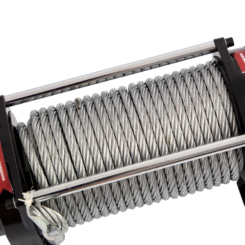 Лебедка автомобильная электрическая LB-4000, 4.5 т, 3.7 кВт, 12 В Denzel купить в Москве с доставкой по всей России | ProtosMarket.ru