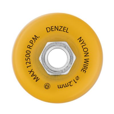 Щетка для УШМ, 75 мм, Чашка, нейлоновая щетина, М14 Denzel купить в Москве с доставкой по всей России | ProtosMarket.ru