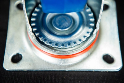 Колесо поворотное резина SRCLb 63 160 мм с тормозом (F) купить в Москве с доставкой по всей России | ProtosMarket.ru