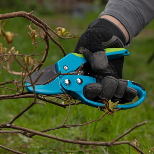 Секатор прямого реза, 200 мм, храповой механизм, металлические обaрезиненные рукоятки, Luxe, Palisd купить в Москве с доставкой по всей России | ProtosMarket.ru