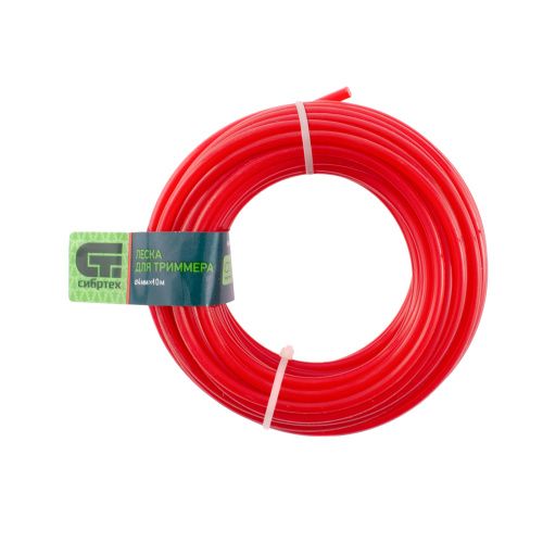 Леска для триммера круглая, 4.0 мм х 10 м, Сибртех купить в Москве с доставкой по всей России | ProtosMarket.ru