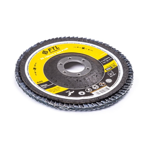 Круг лепестковый для шлифования по нержавеющей стали FTL Ergo цирконий 29 125 х 22,2 мм P100 купить в Москве с доставкой по всей России | ProtosMarket.ru