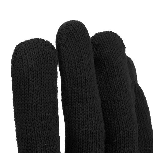 Перчатки трикотажные, ПВХ-покрытие "Точка", 10 класс, черные купить в Москве с доставкой по всей России | ProtosMarket.ru