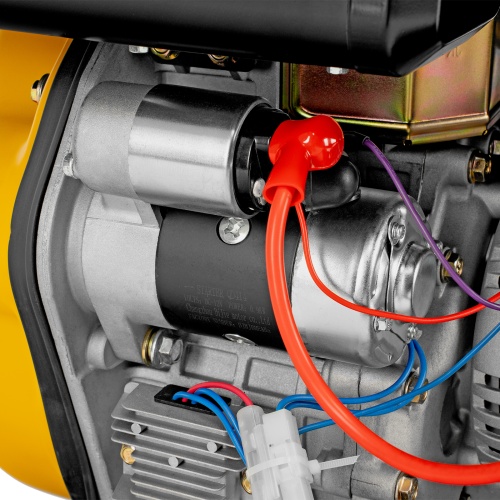 Генератор дизельный DES-55E, 5,5 кВт, 230 В, 11 л, электростартер Denzel купить в Москве с доставкой по всей России | ProtosMarket.ru