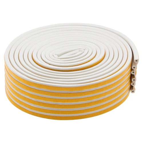 Уплотнитель резиновый, 24 м, профиль "P", белый Сибртех купить в Москве с доставкой по всей России | ProtosMarket.ru