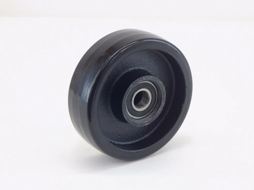 Колесо полиуретан 150х50 мм с подшипником для тележек гидравлических BFWL/BFL10/BFL15 по ценам производителя в Москве с доставкой по всей России