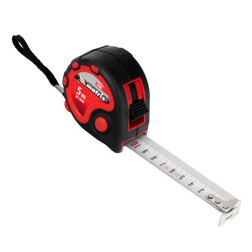 Рулетка Status 3 fixations,5 м х 25 мм,двухкомпонентный корпус,3 фиксации ленты Matrix купить в Москве с доставкой по всей России | ProtosMarket.ru