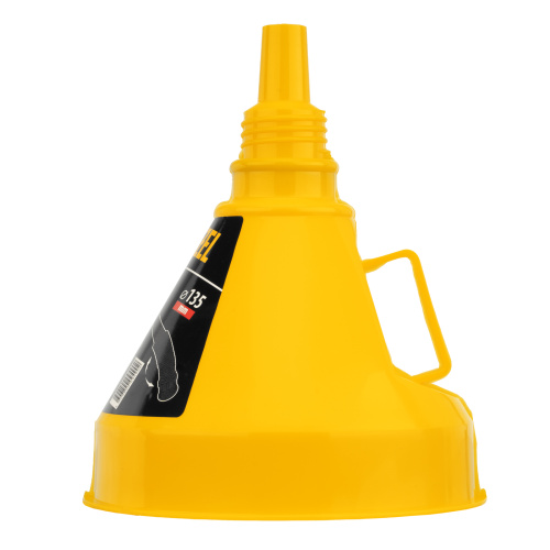 Воронка пластиковая 135 мм с металлическим ситом и гибким наконечником Denzel купить в Москве с доставкой по всей России | ProtosMarket.ru