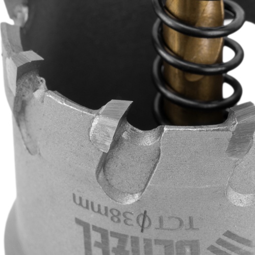 Коронка по металлу твердосплавная, 38 мм Denzel купить в Москве с доставкой по всей России | ProtosMarket.ru