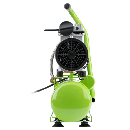 Компрессор безмаслянный малошумный МБ 750/10,750 Вт, 10 л, 150 л/мин Сибртех по ценам производителя в Москве с доставкой по всей России