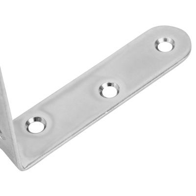 Кронштейн МК 80 х 80 мм, цинк, 10 шт, (Металлист) купить в Москве с доставкой по всей России | ProtosMarket.ru