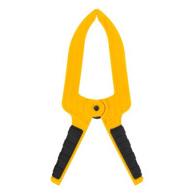 Струбцина клещеобразная, удлиненная 50 х 80 мм двухкомпонентные рукоятки Denzel купить в Москве с доставкой по всей России | ProtosMarket.ru