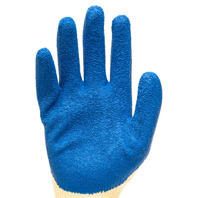 Перчатки трикотажные, полиэфирные, латексное рельефное покрытие, размер 8// Сибртех купить в Москве с доставкой по всей России | ProtosMarket.ru