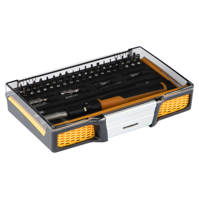 Отвертка с набором бит и торцевых головок для точных работ, гибкий привод, 48 шт, CrMo Denzel купить в Москве с доставкой по всей России | ProtosMarket.ru