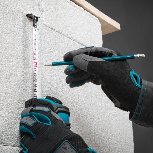 Рулетка Magnetisch 5 м х 25 мм,обрезиненный корпус,автоматическая фиксация,Нейлоновое покрытиеытие,зацеп с магнитом Gross купить в Москве с доставкой по всей России | ProtosMarket.ru