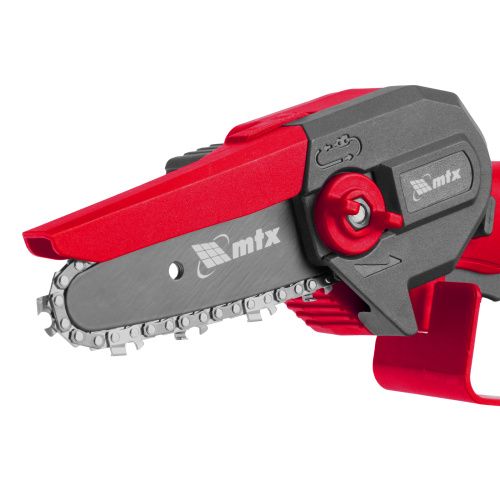 Цепная мини-пила аккумуляторная, MCS-100, шина 100 мм, Li-Ion, 20 В MTX купить в Москве с доставкой по всей России | ProtosMarket.ru