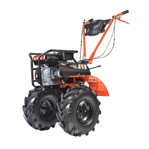 Мотоблок бензиновый PATRIOT УРАЛ с колесами Extreme купить в Москве с доставкой по всей России | ProtosMarket.ru