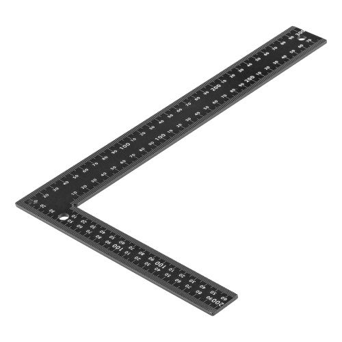 Угольник, 200 х 300 мм, алюминиевый, лазерная гравировка Denzel купить в Москве с доставкой по всей России | ProtosMarket.ru