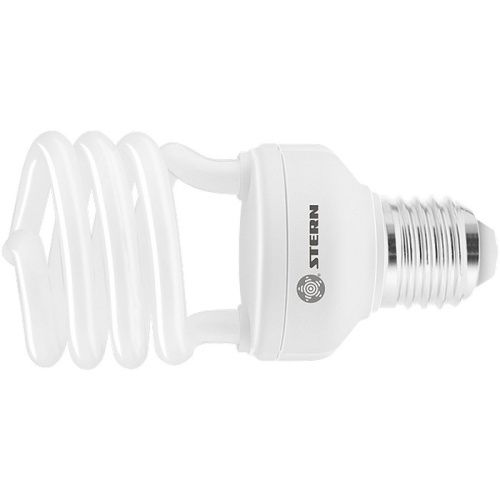 Лампа компактная люминесцентная, полуспиральная, 26 W, 2700K, E27, 8000ч Stern купить в Москве с доставкой по всей России | ProtosMarket.ru