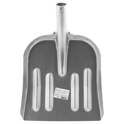 Лопата для уборки снега стальная оцинкованная, 320 х 340 мм, без черенка, купить в Москве с доставкой по всей России | ProtosMarket.ru