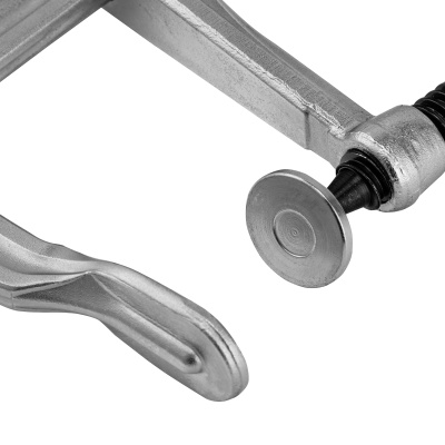 Струбцина F-образная, 80x300мм, кованая Denzel купить в Москве с доставкой по всей России | ProtosMarket.ru