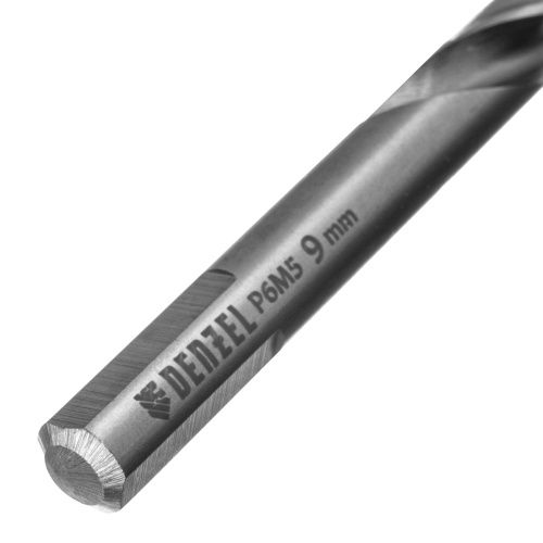 Сверло спиральное по металлу 9 x 125 мм, Р6М5, Golden Tip  Denzel купить в Москве с доставкой по всей России | ProtosMarket.ru