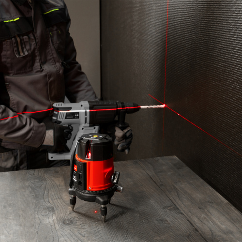 Лазерный уровень CRL-30R, 30 м, красный луч, батарейки, резьба 5/8" MTX купить в Москве с доставкой по всей России | ProtosMarket.ru