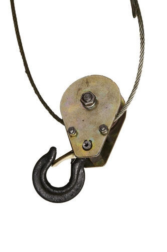 Лебедка электрическая  500/1000 кг  70/35 м с канатом 380 В TOR KCD купить в Москве с доставкой по всей России | ProtosMarket.ru