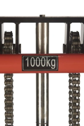 Штабелер гидравлический 1,0 т 2,0 м TOR CTY-EH с раздвижными вилами по ценам производителя в Москве с доставкой по всей России