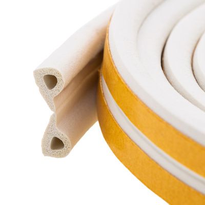 Уплотнитель резиновый, 6 м, профиль "P", белый Сибртех купить в Москве с доставкой по всей России | ProtosMarket.ru