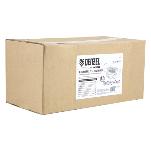 Лебедка автомобильная электрическая LB-4000, 4.5 т, 3.7 кВт, 12 В Denzel купить в Москве с доставкой по всей России | ProtosMarket.ru