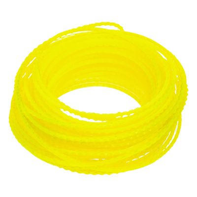 Леска для триммера зубчатый квадрат, 2,4мм х 15м, FLEX CORD, DENZEL купить в Москве с доставкой по всей России | ProtosMarket.ru