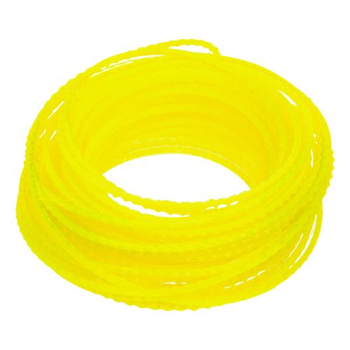 Леска для триммера зубчатый квадрат, 2,4мм х 15м, FLEX CORD, DENZEL купить в Москве с доставкой по всей России | ProtosMarket.ru