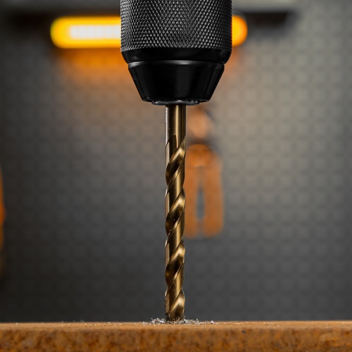 Сверло по металлу, 8 мм, HSS Co-8%// Denzel купить в Москве с доставкой по всей России | ProtosMarket.ru